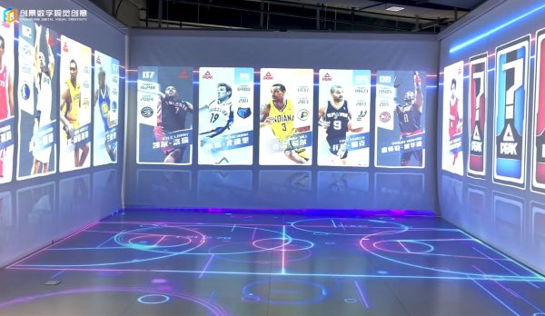 实际案例：匹克集团四折幕沉浸式影厅